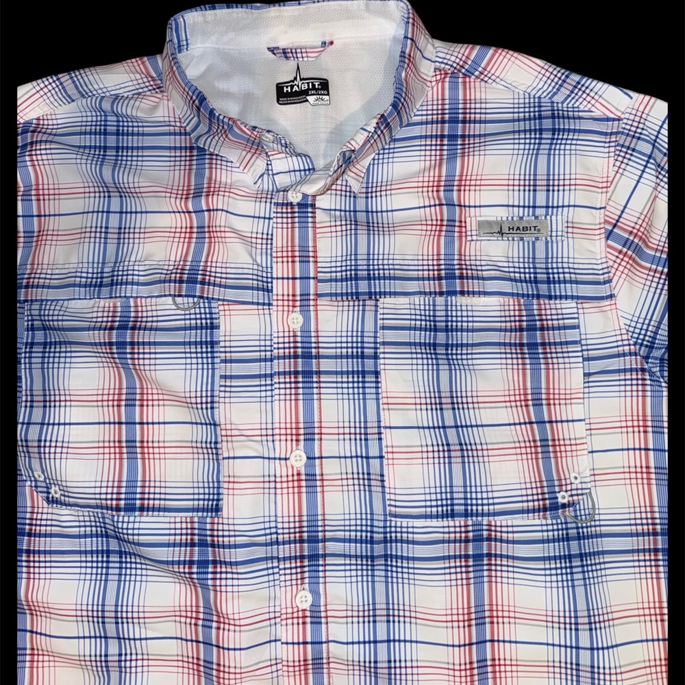 Habitat men’s fishing gear shirt! Size XXL